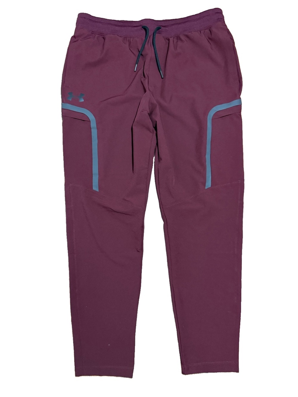 Under Armour Sportstyle Elite Cargo Pant Mens XL Athleisure Maroon Sweatpants